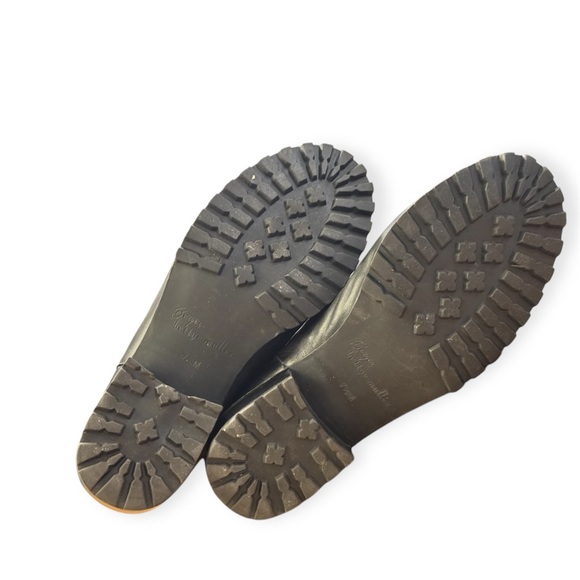 Vintage Bettye Muller black knee high leather boots size 7.5 - Picture 7 of 8